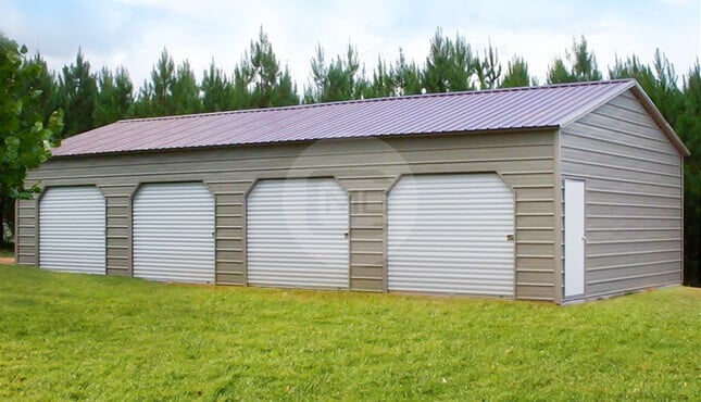 20x46x10 Side Entry Storage Building