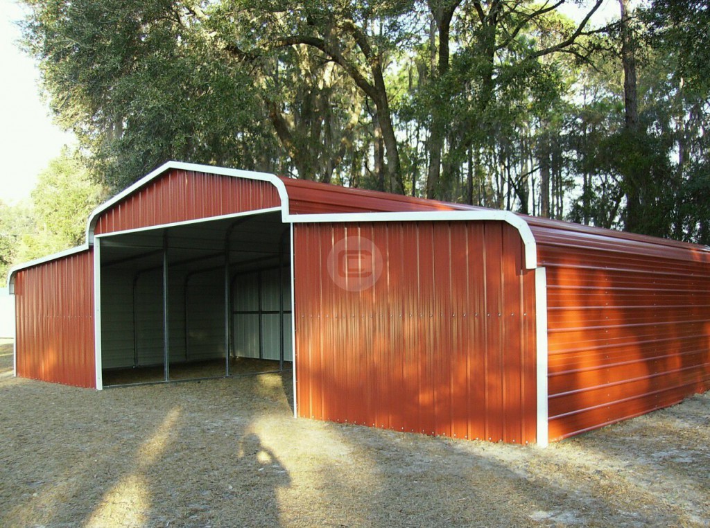 Prefab Metal Horse Barn - Metal Garage Central