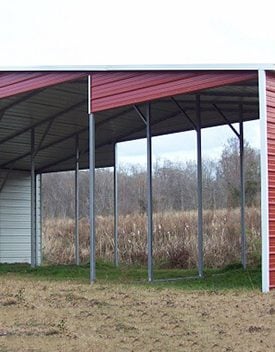 Lean-to Carports