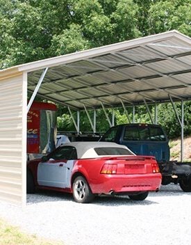 RV Carports and Motorhomes