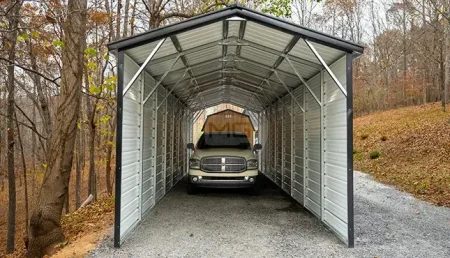 12x45 Extended Carport